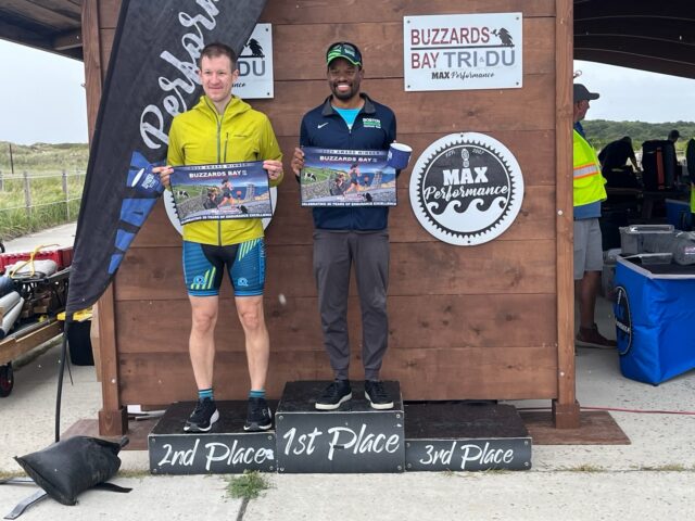 Top step for Carlo Jacob at Buzzards Bay Triathlon this past Sunday.
1st in his age group and a strong day all around.
Well earned, Carlo. Proud to have you representing BPC. 👏
#BreakthroughPerformanceCoaching #BuzzardsBayTriathlon #Triathlon #AgeGroupWin