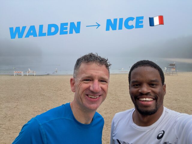 Foggy morning at Walden Pond… and a World Championship just around the corner. 🇫🇷
Carlo spotted Matt through the fog this morning in Concord, getting in what will probably be his final open-water swim here in the States before heading to Nice, France for the IRONMAN 70.3 World Championship.
The work is done. Now it’s about staying sharp, trusting the preparation, and getting ready to race.
Safe travels, Matt! We can’t wait to see you take on Nice. 👊
#BreakthroughPerformanceCoaching #IRONMAN703 #IRONMAN703WorldChampionship #NiceFrance #Triathlon